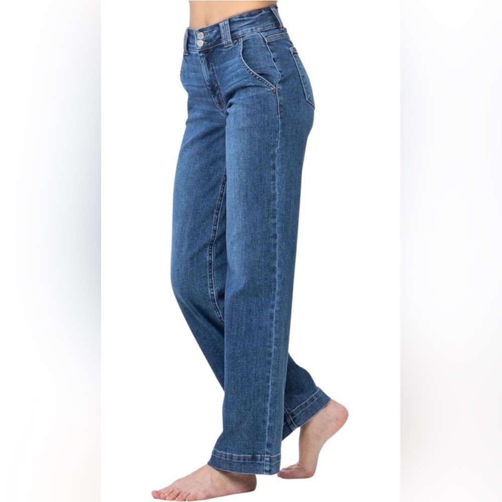 Judy Blue Los Angeles Wide Leg Jeans Size 7/28